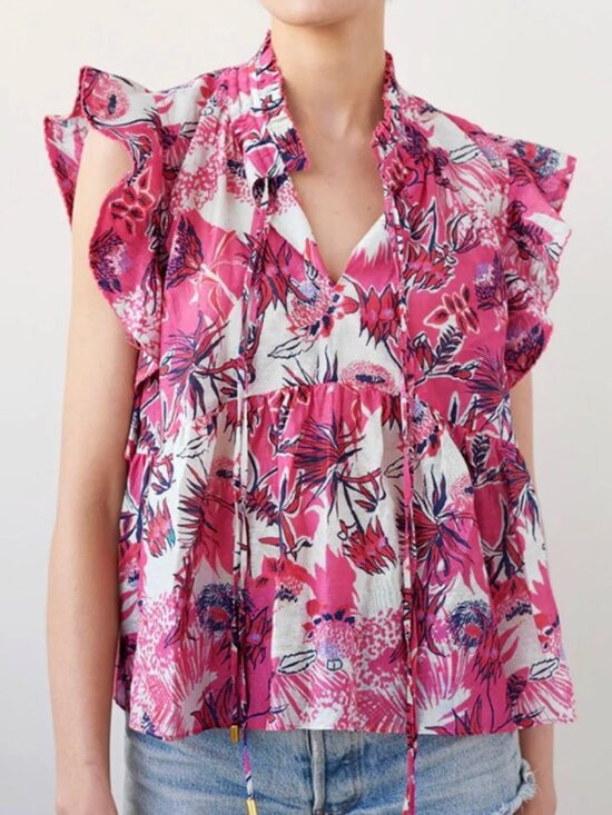 Chufy | Ellis Blouse in Nulla Pink Floral | Poshmark