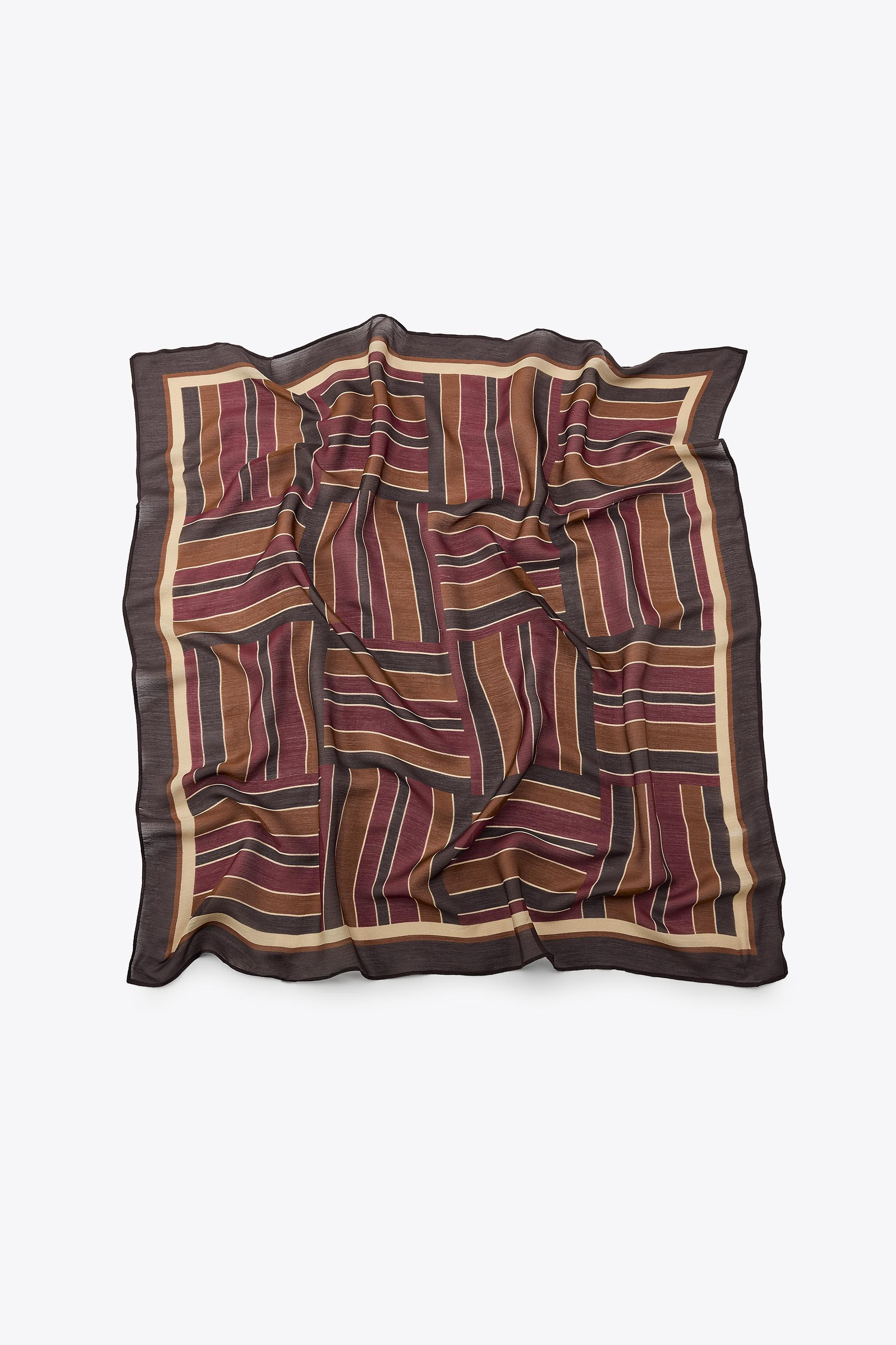 MODAL PRINT SCARF | Zara UK
