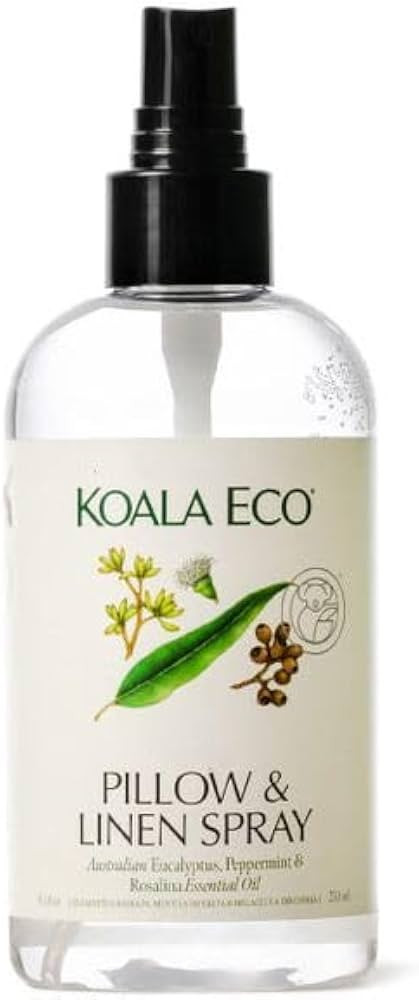Koala Eco Pillow & Linen Spray, Eucalyptus, Peppermint & Rosalina, 8.4oz     Aromatherapy mist fo... | Amazon (US)