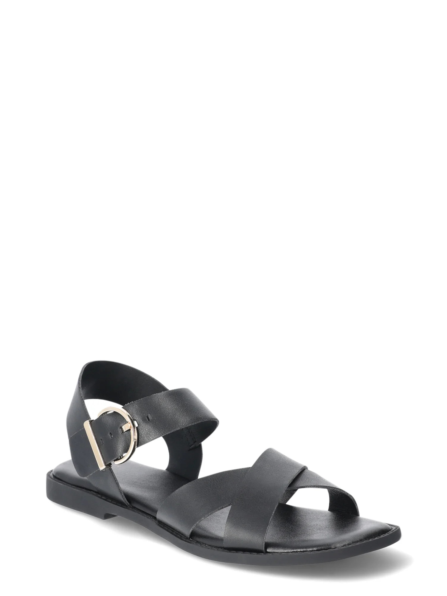 Time and Tru Women's Criss Cross Sandals | Walmart (US)
