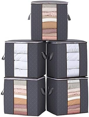 Lifewit Clothes Storage Bag 90L Large Capacity Organizer with Reinforced Handle Thick Fabric for ... | Amazon (US)