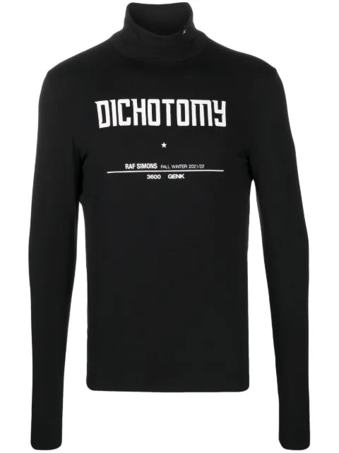 Raf Simons Tour roll-neck Top - Farfetch | Farfetch Global