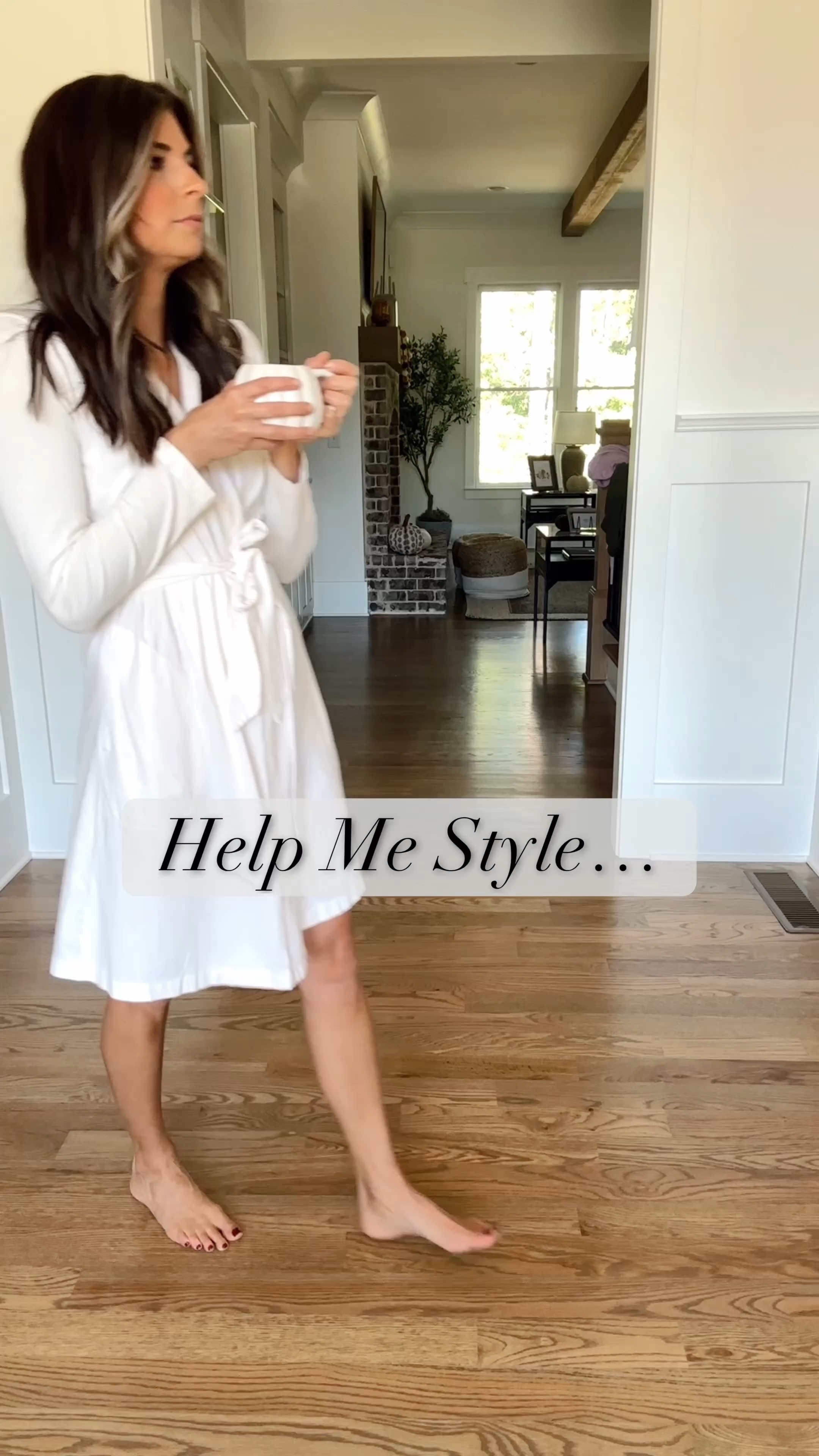 Help me style a grey wrap skirt bonus it’s on sale 👏🏼 
Wearing a small 

#LTKStyleTip #LTKFindsUnder100 #LTKSaleAlert