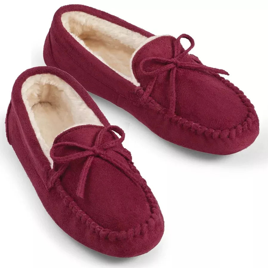 Charles Albert Women's Cozy Moccasin Slippers | Target