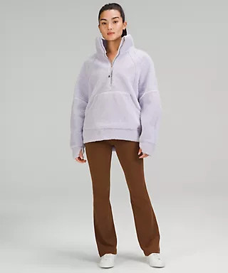 Scuba Oversized Fleece Funnel-Neck Half-Zip *Long | Women's Hoodies & Sweatshirts | lululemon | Lululemon (US)