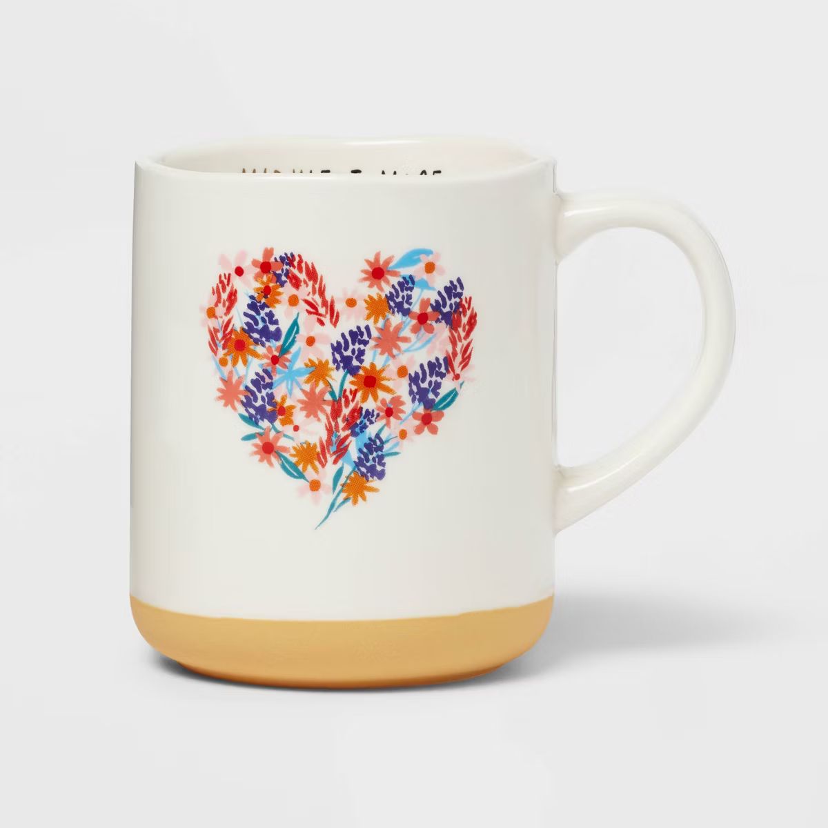 16oz Stoneware Midwest Nice Mug White - Opalhouse™ | Target