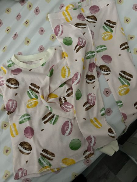 Super cute macaron print pajamas! Love this pj brand for kids! Comes in a 2 pack. 

Chic pajamas // burts bees pajamas

#LTKkids #LTKfindsunder50 #LTKbaby