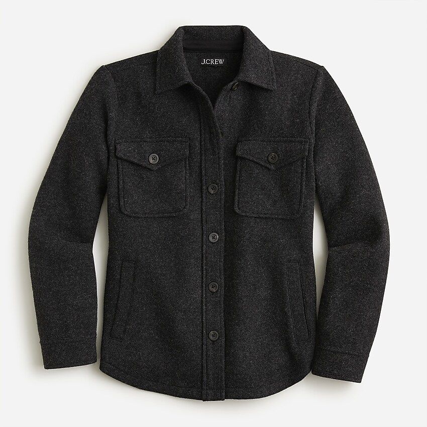 Wool shirt-jacket | J.Crew US