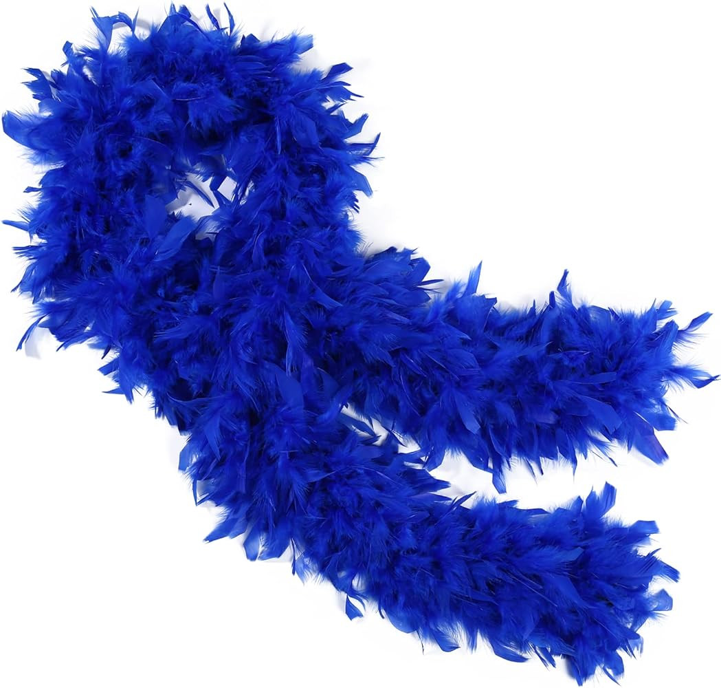 THARAHT 19 Color- 40/60/100g 2Yard Chandelle Feather Boa Dancing Wedding Party Halloween Costume ... | Amazon (US)