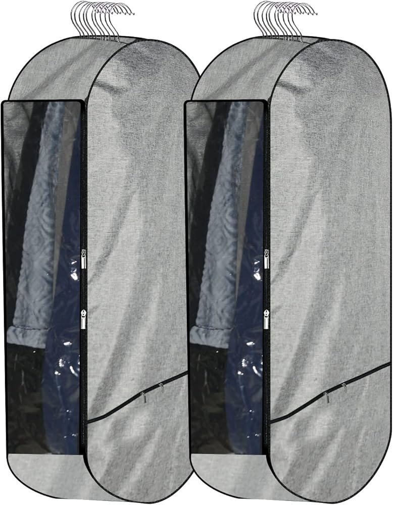 50”Garment Bags for Hanging Clothes,Chakera Large Breathable Garment Bag for Closet Storage wit... | Amazon (US)