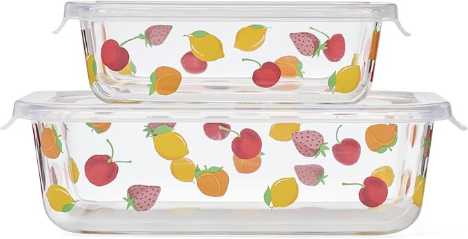 kate spade new york Tutti Fruity 4-Piece Serve & Store Dish Set | Amazon (US)