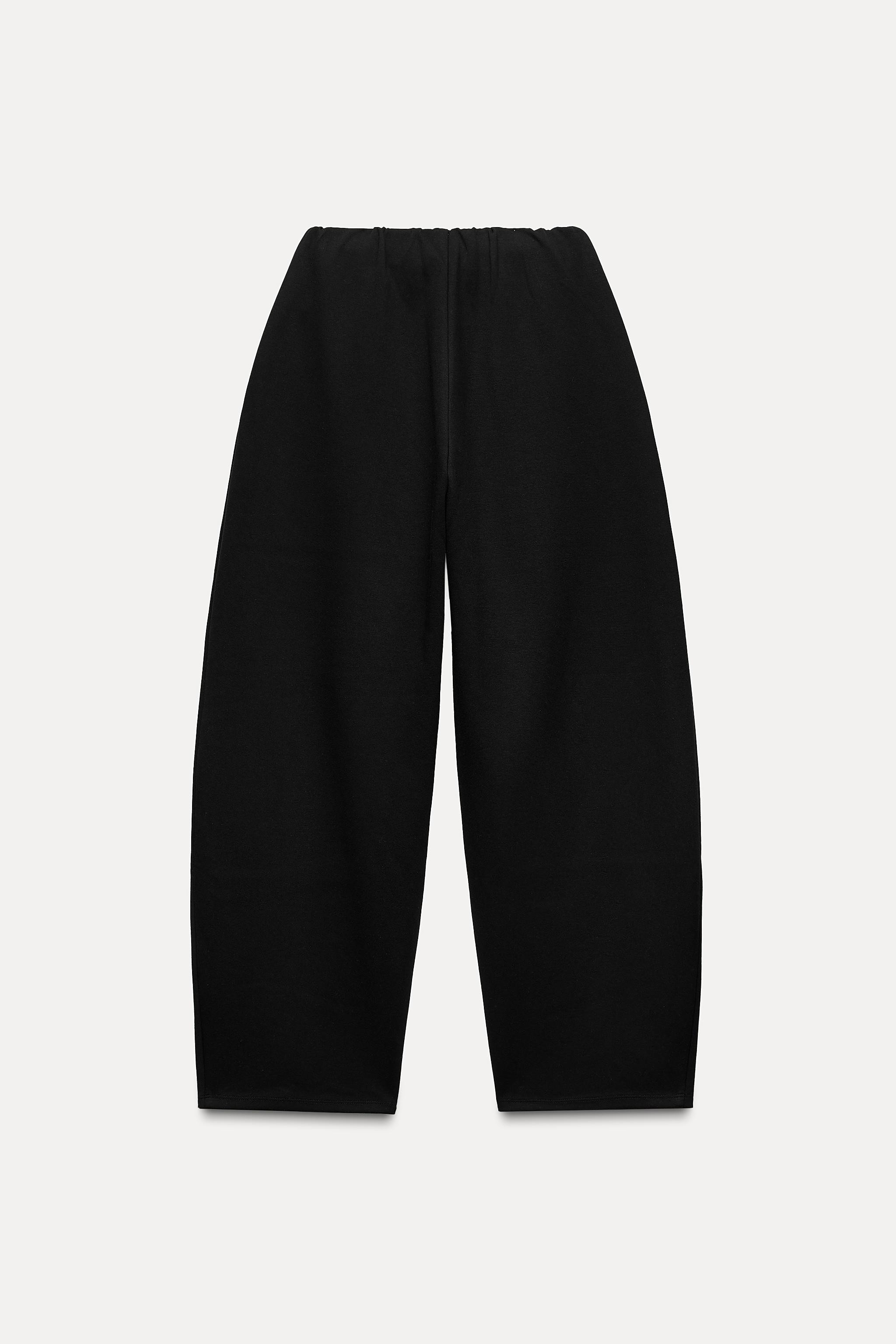 INTERLOCK BALLOON PANTS | Zara US