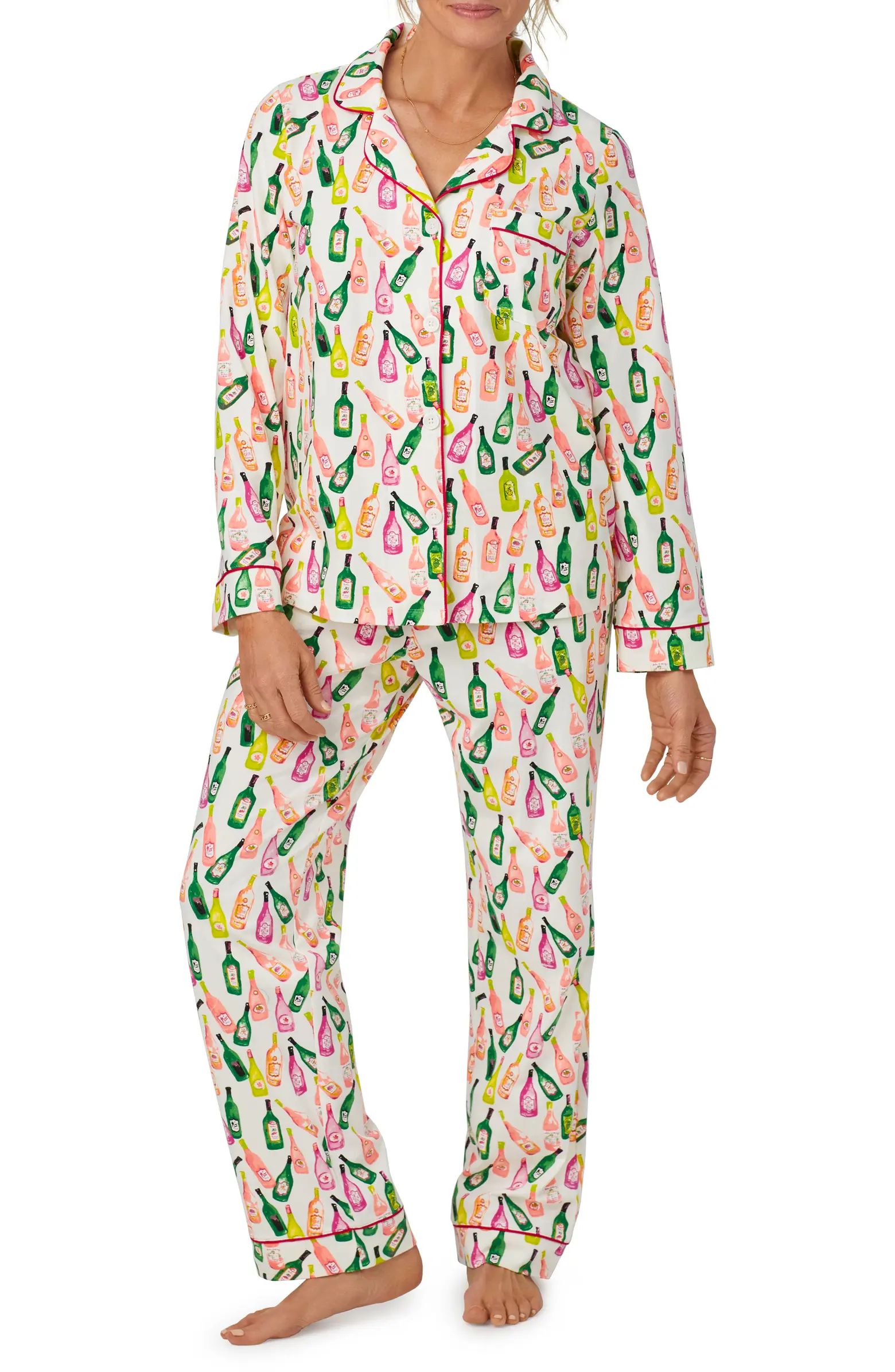 BedHead Pajamas Print Organic Cotton Jersey Pajamas | Nordstrom | Nordstrom