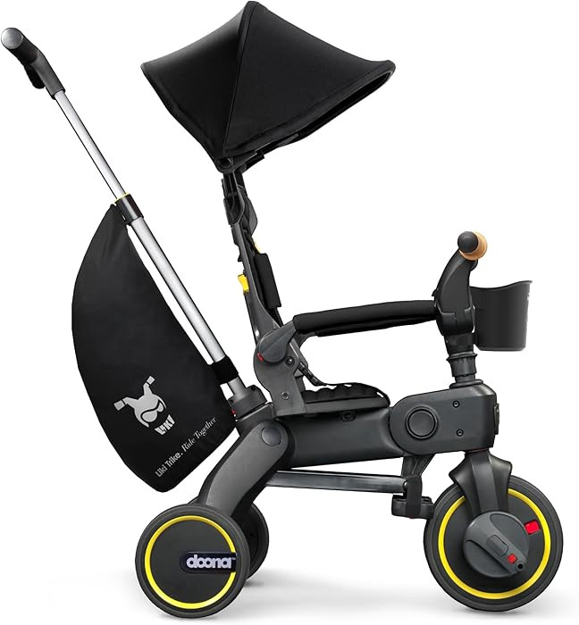 Doona Liki Trike S5, Nitro Black - 5-in-1 Compact, Foldable Tricycle - Suitable for Toddlers 10 t... | Amazon (US)