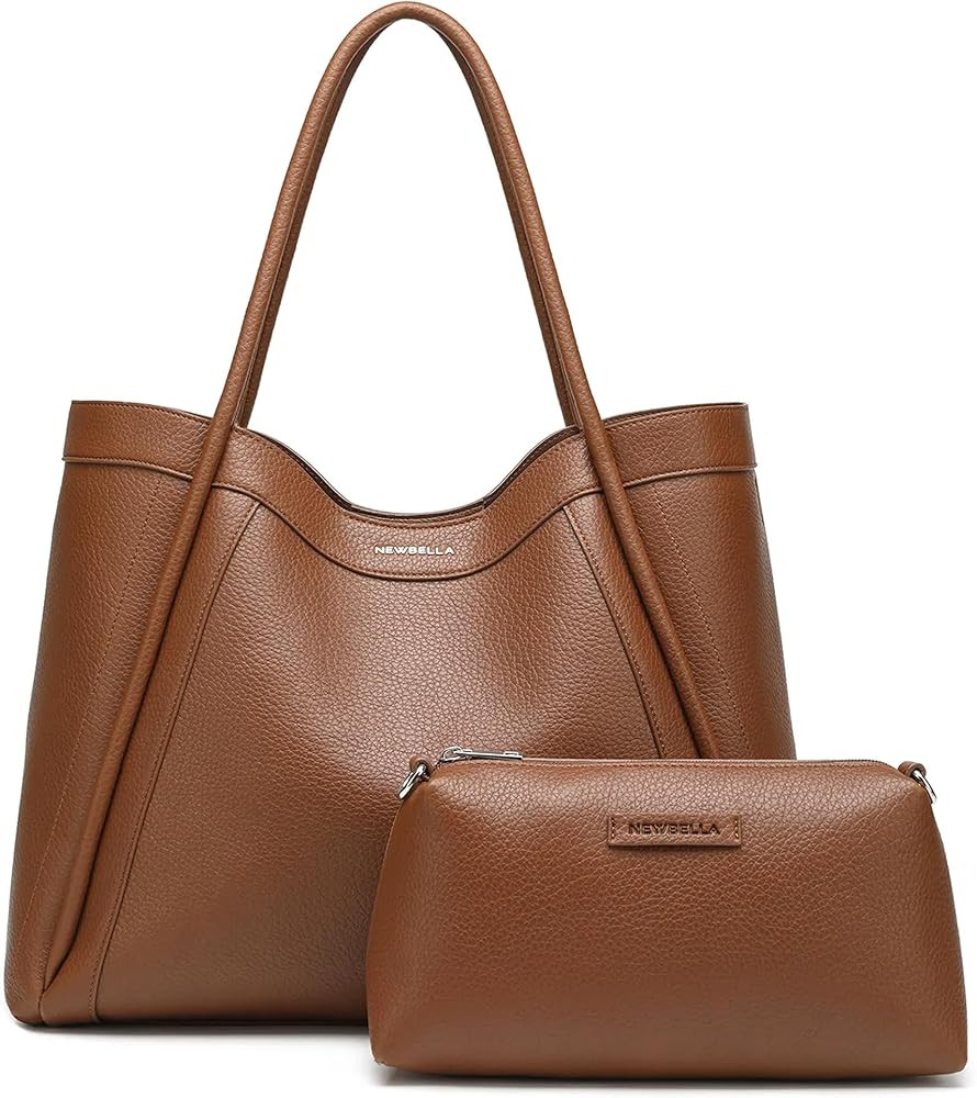 NEWBELLA Large Kelly Tote Bag for Women, Crossbody Handbag Hobo with Purse | Amazon (US)