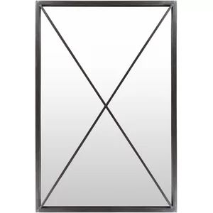 Platea Cross Framed Steel Full Length Wall Mirror | Wayfair North America