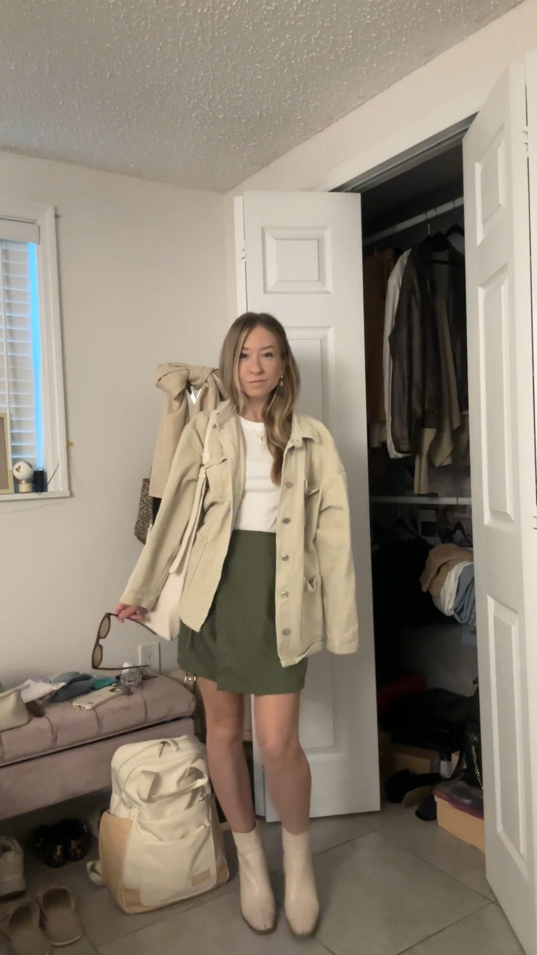 Rainy day summer to fall outfit🌧️

#LTKootd #LTKSeasonal