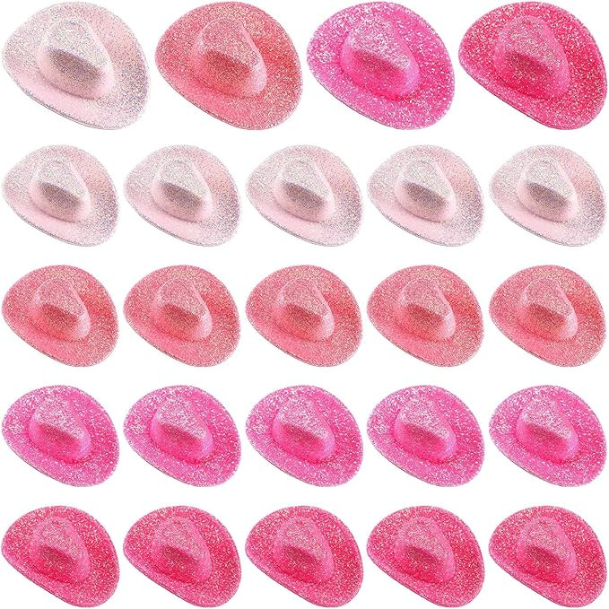 Mini Neon Space Cowgirl Hat Disco Cowboy Party Decorations Holographic Cowboy Party Supplies for ... | Amazon (US)