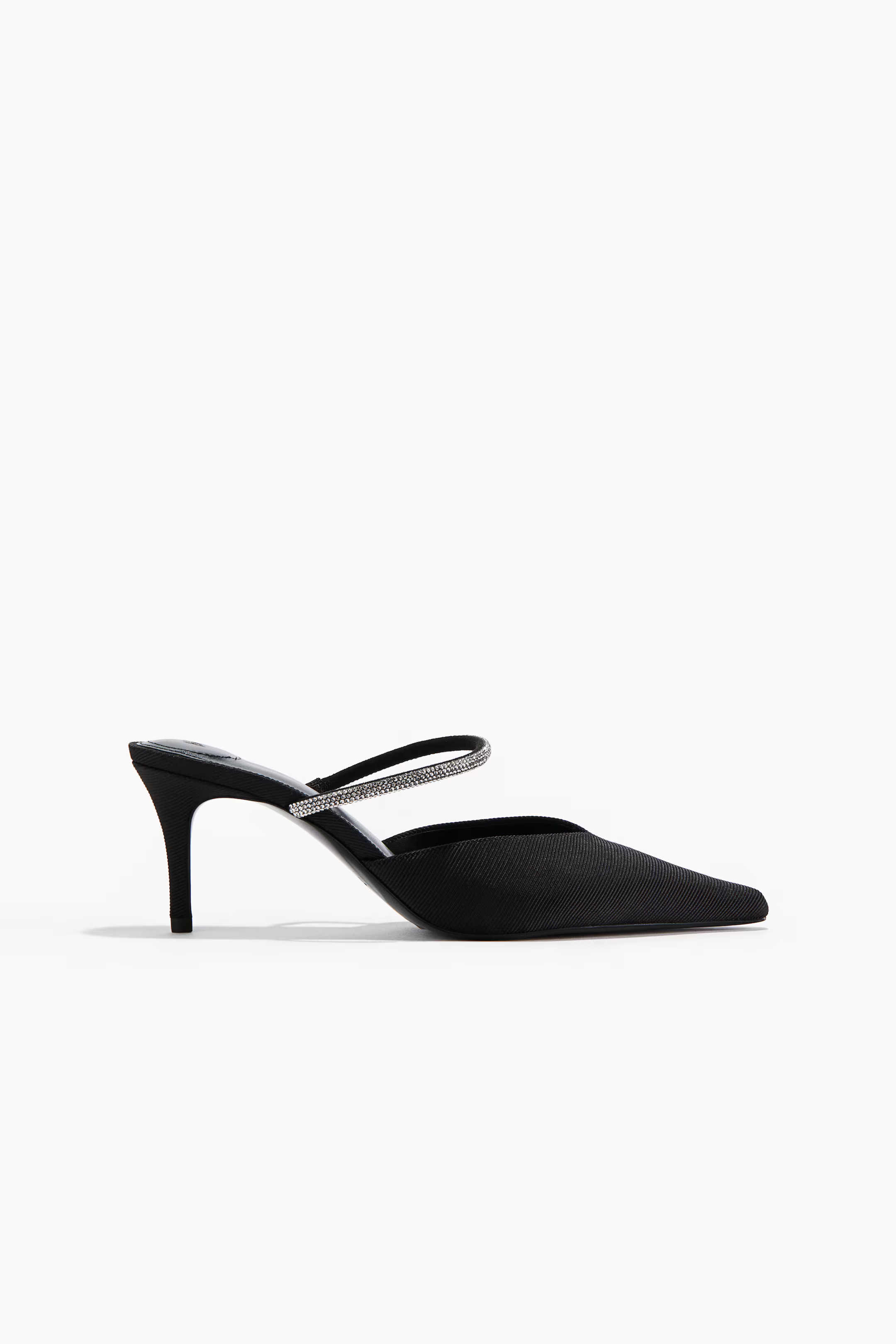 Embellished Heeled Mules | H&M (US + CA)