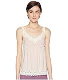 Eberjey Women's Lady Godiva cami, Pink Clay/Off White, Medium | Amazon (US)