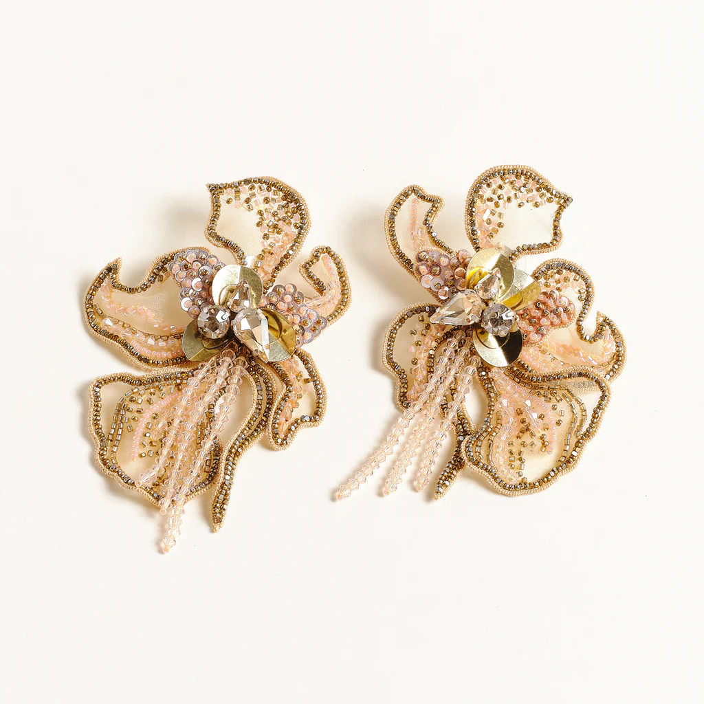 Katie Lux Earrings Gold | Mignonne Gavigan