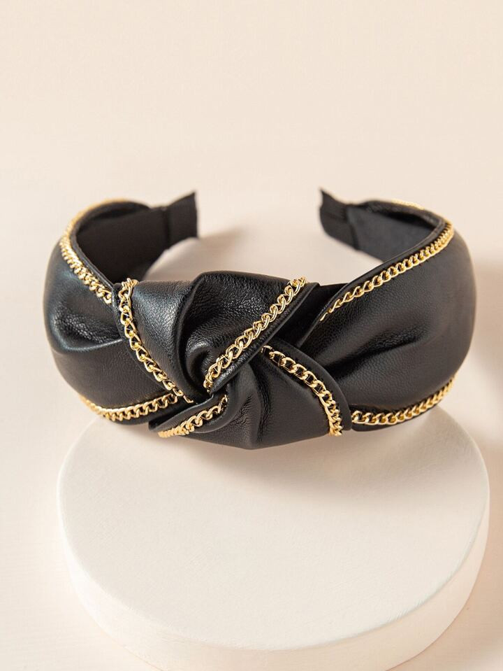 Chain Decor Wide Headband | SHEIN