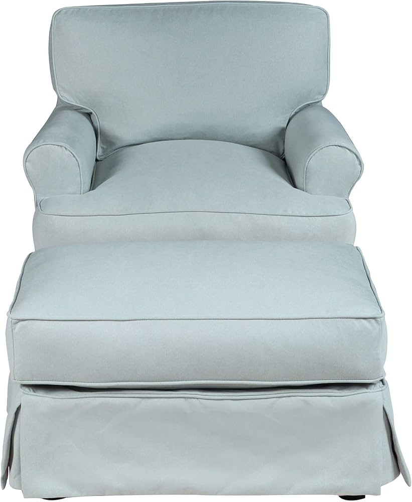 Sunset Trading Horizon furniture-slipcover, Configurable, Aqua Blue | Amazon (US)