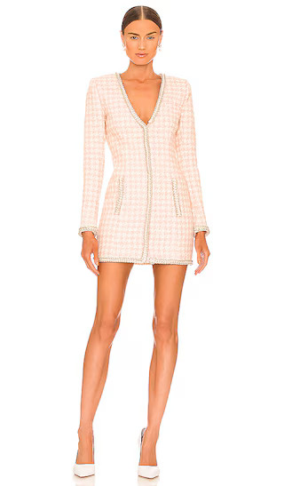 Bridgette Mini Dress in Pink Dress in Pink Check | Revolve Clothing (Global)