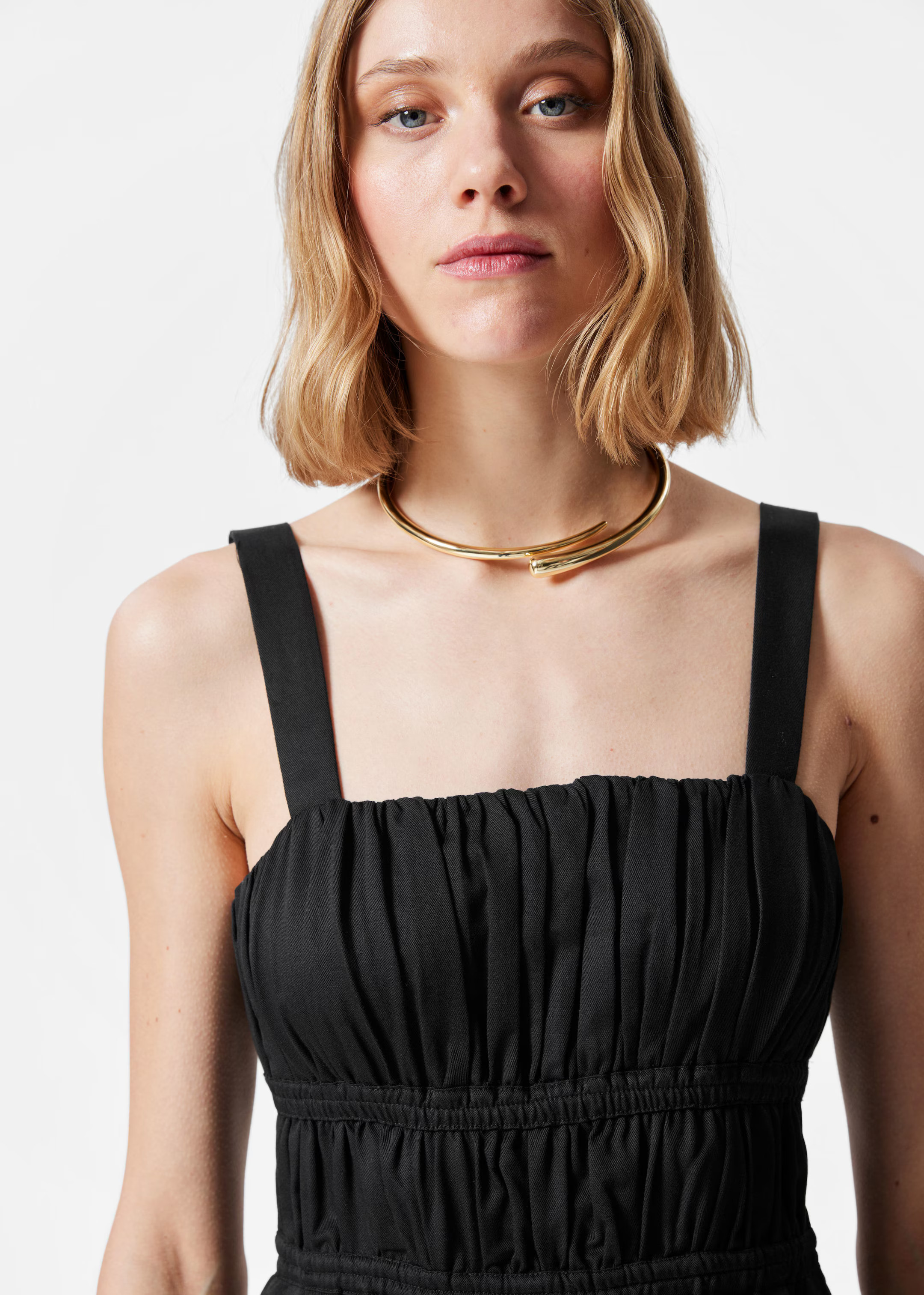 Sculptural Choker Necklace - Gold - & Other Stories GB | & Other Stories UK