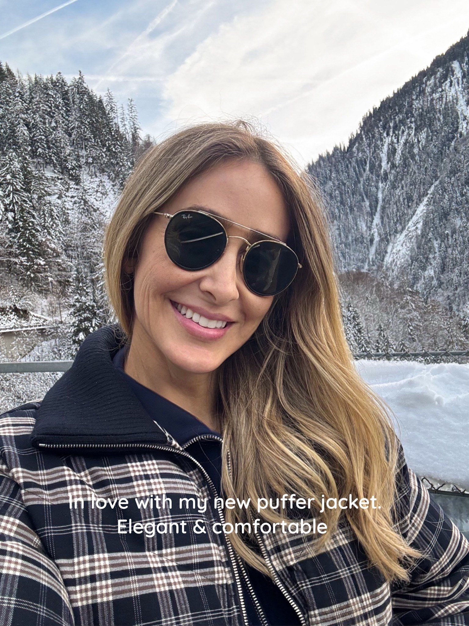 Gorgeous and elegant puffer. I love the comfort and the style 
The colors are timeless 
Wearing a size small 
Puffer jacket 
Winter outfit 
Snow outfit 
Apres ski outfit 


#LTKootd #LTKSeasonal #LTKU