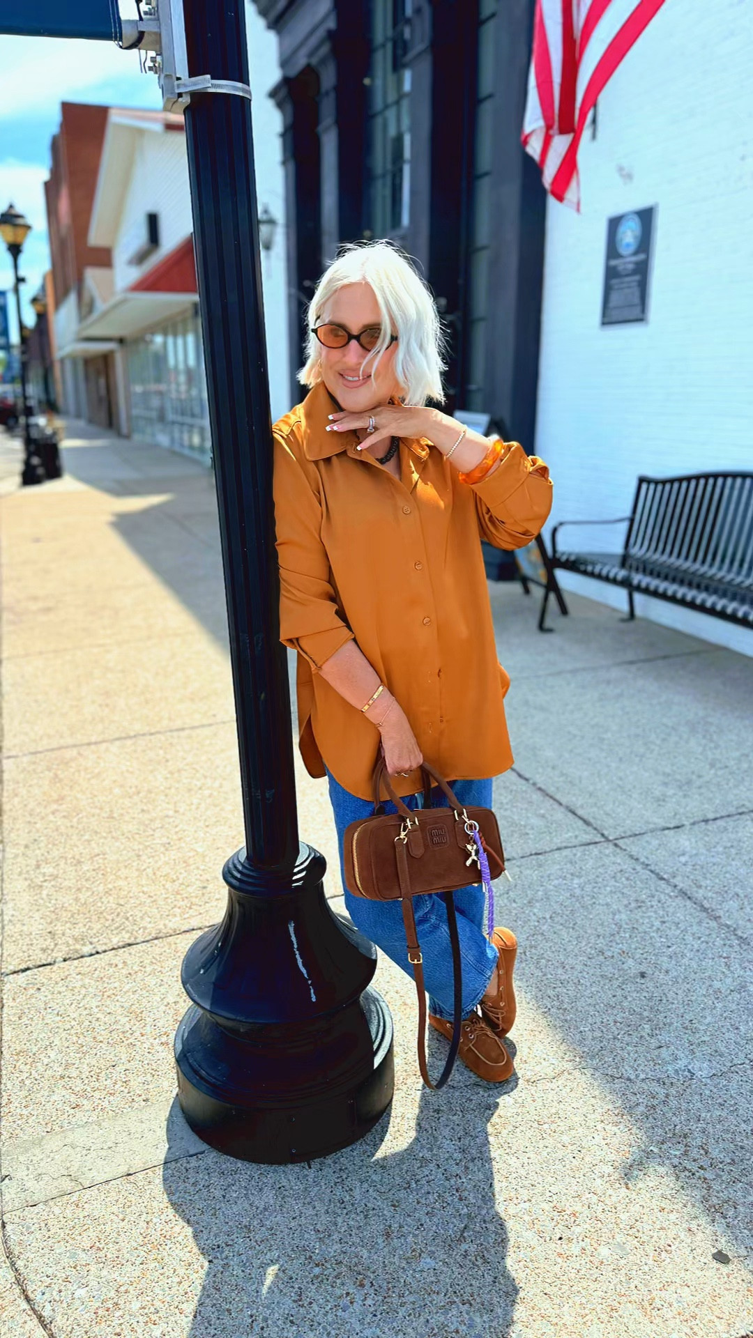 In my 60s, I’ve mastered the art of high–low dressing ✨

Affordable pieces + elevated accessories = effortless style every time.

You don’t need everything to be expensive… just intentional.

Linked in my LTK 🤍 

@MiuMiu 

#LTKSaleAlert #LTKgrwm #LTKootd