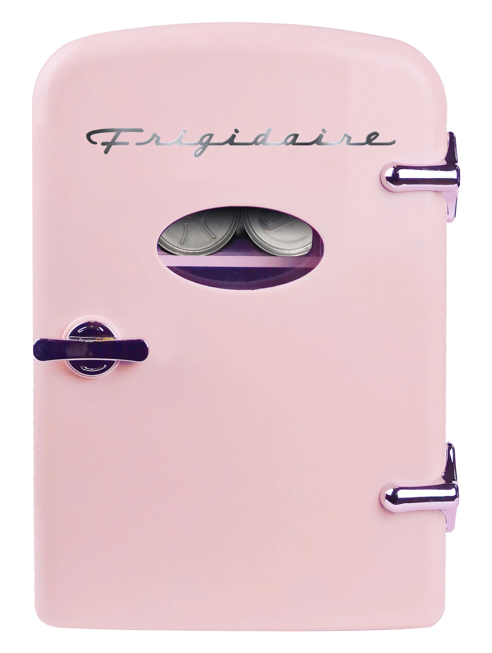 Frigidaire Portable Retro 6-can Mini Fridge EFMIS129, Pink - Walmart.com | Walmart (US)