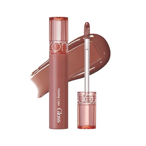 rom&nd GLASTING COLOR GLOSS 06 Deepen Moor | Viral K-Beauty Lip Tint for Mirror Shine & Plump Lips | Non-Sticky, Long-Lasting Hydration & Natural Brownish Hue | Amazon (US)