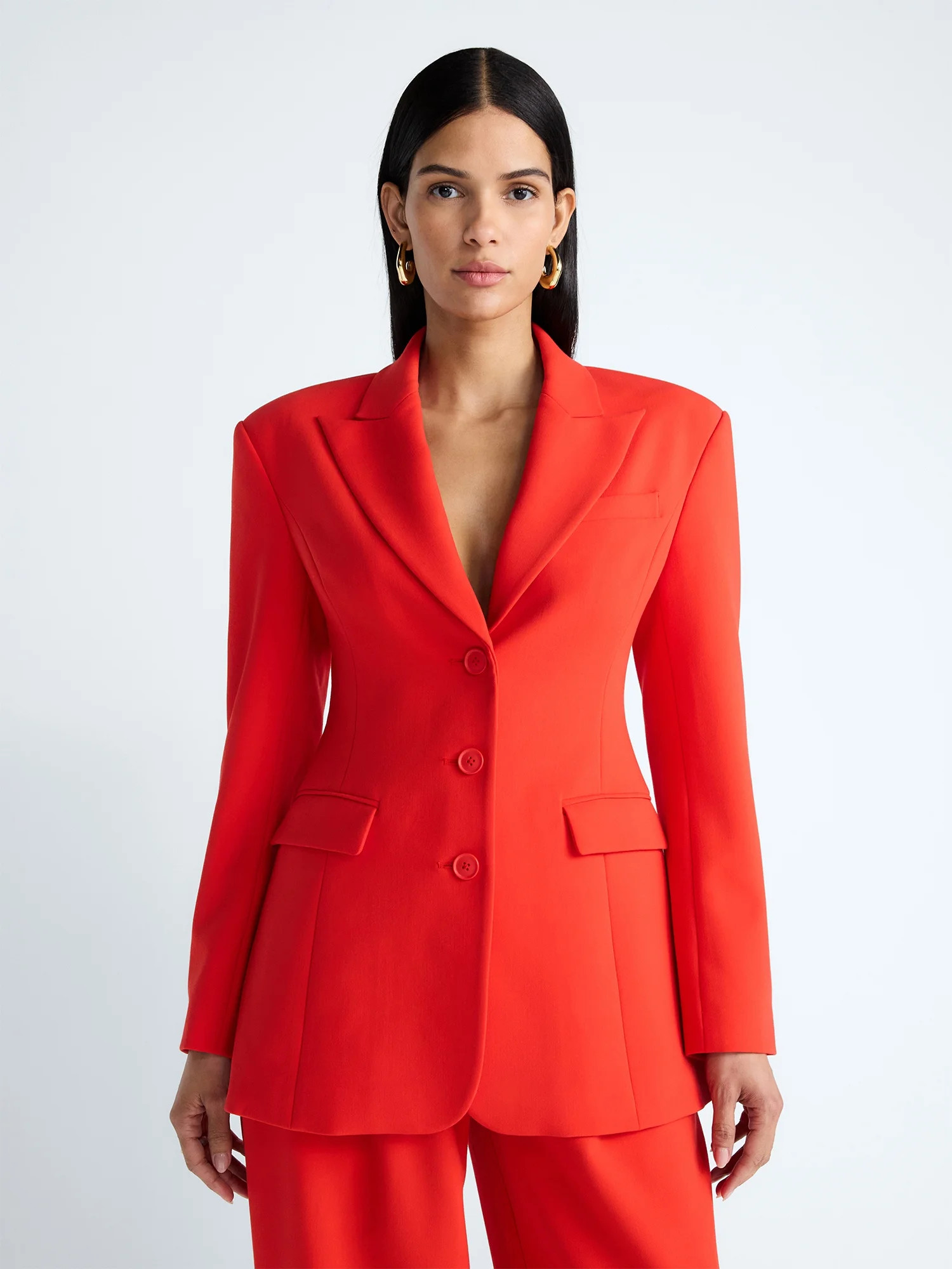 Devil Wears Prada Scoop Collection Women's and Women’s Plus Single Breasted Blazer, Sizes XS-4X | Walmart (US)