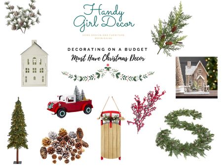 Must have Christmas greenery and decor for your home!

#LTKHoliday #LTKSeasonal #LTKhome