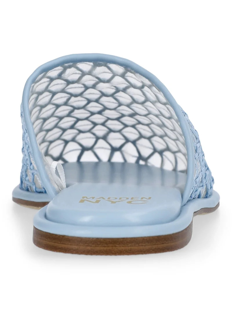 Madden NYC Women's Woven Mesh Mule Flats | Walmart (US)