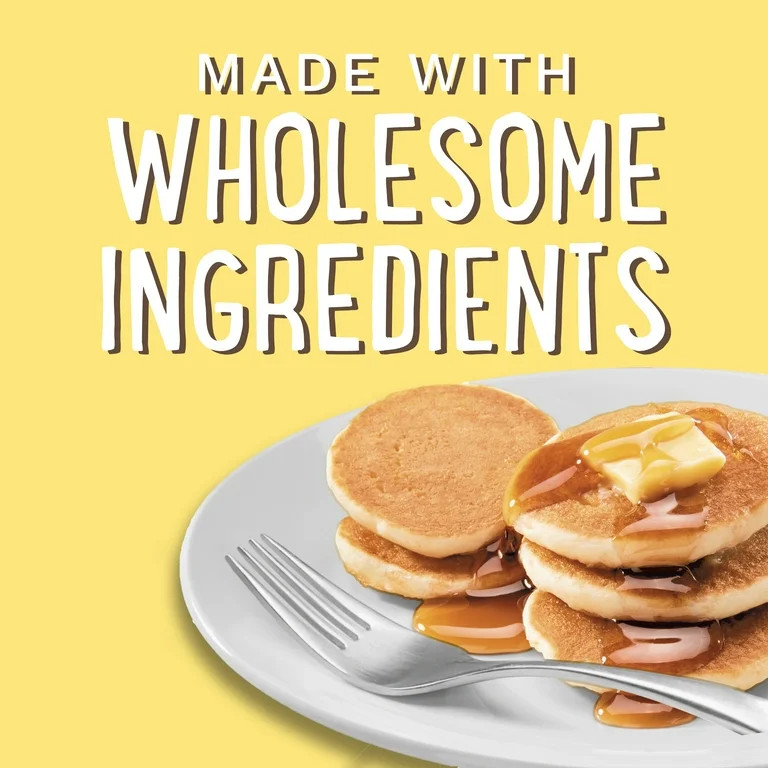 De Wafelbakkers Buttermilk Mini Pancakes, 1lb 12.2 oz, 80 Count Bag (Frozen) - Walmart.com | Walmart (US)