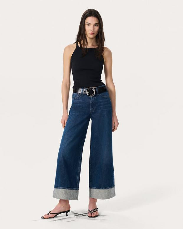 Sofie Ankle Wide-Leg Jeans | rag & bone