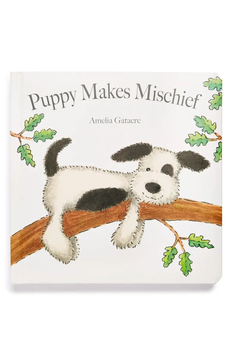 'Puppy Makes Mischief' Board Book | Nordstrom