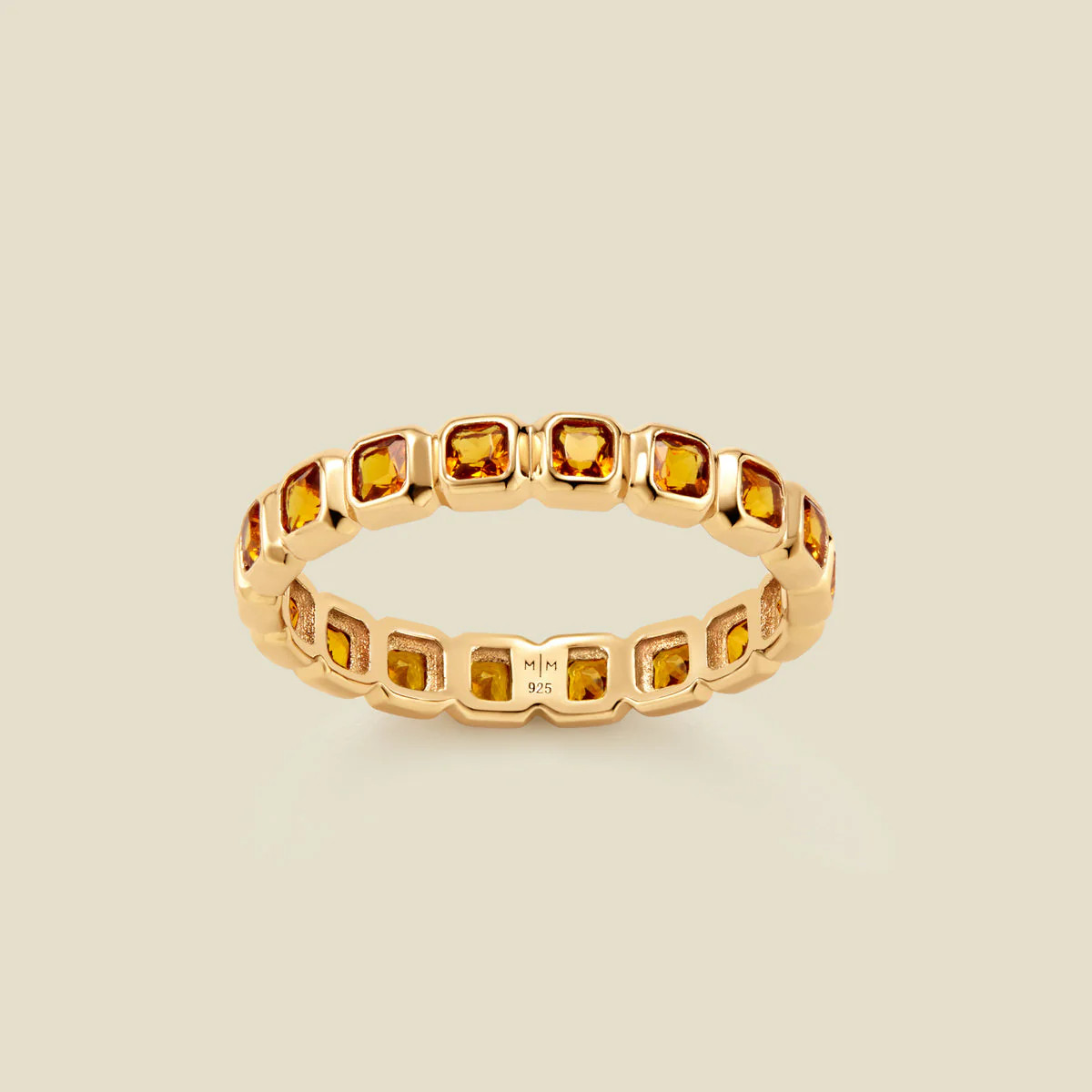 November Birthstone Eternity Ring | Made By Mary | Made By Mary