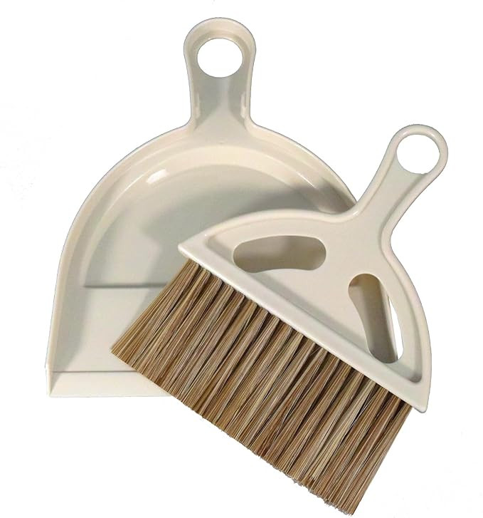 Mini Broom and Dustpan Set Hand Broom with Dustpan Portable Housekeeping Cleaning Tools for Desk,... | Amazon (US)