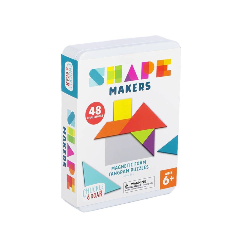 Chuckle & Roar Shape Makers - Magnetic Foam Tangrams Game | Target