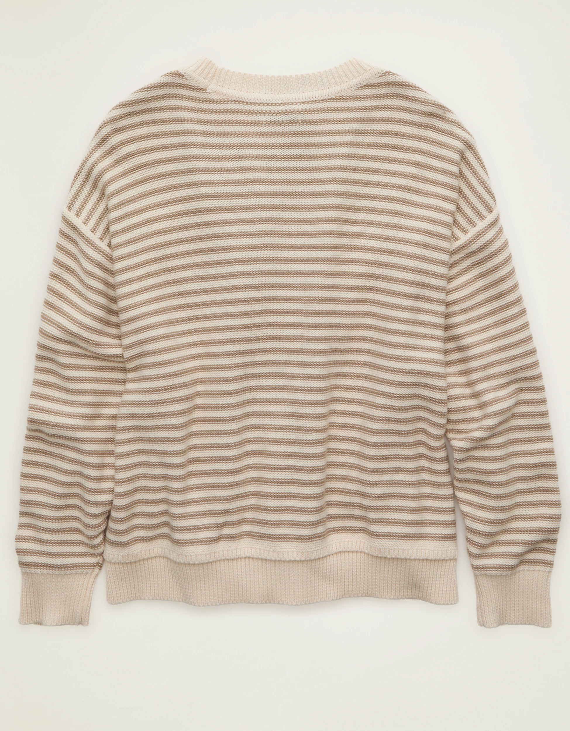 AE Oversized Crew Neck Sweater | American Eagle Outfitters (US & CA)