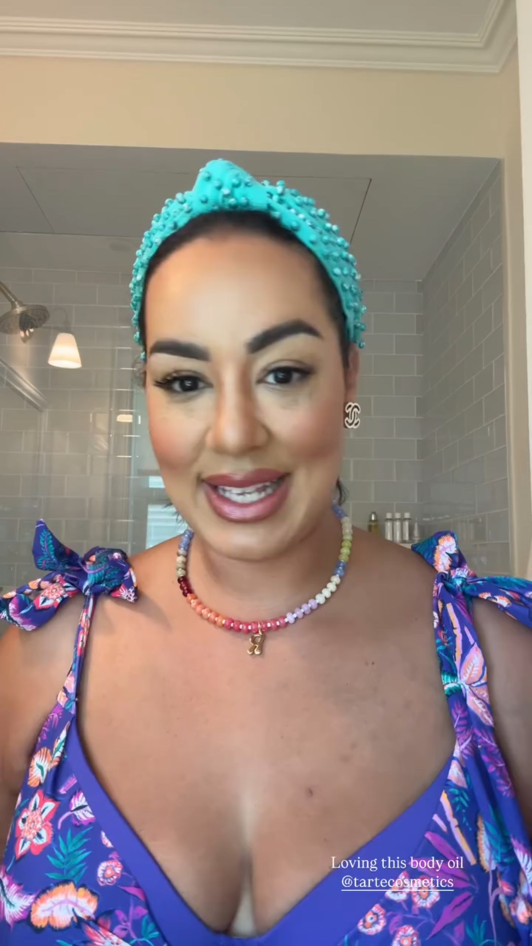 Loving this body oil @tartecosmetics