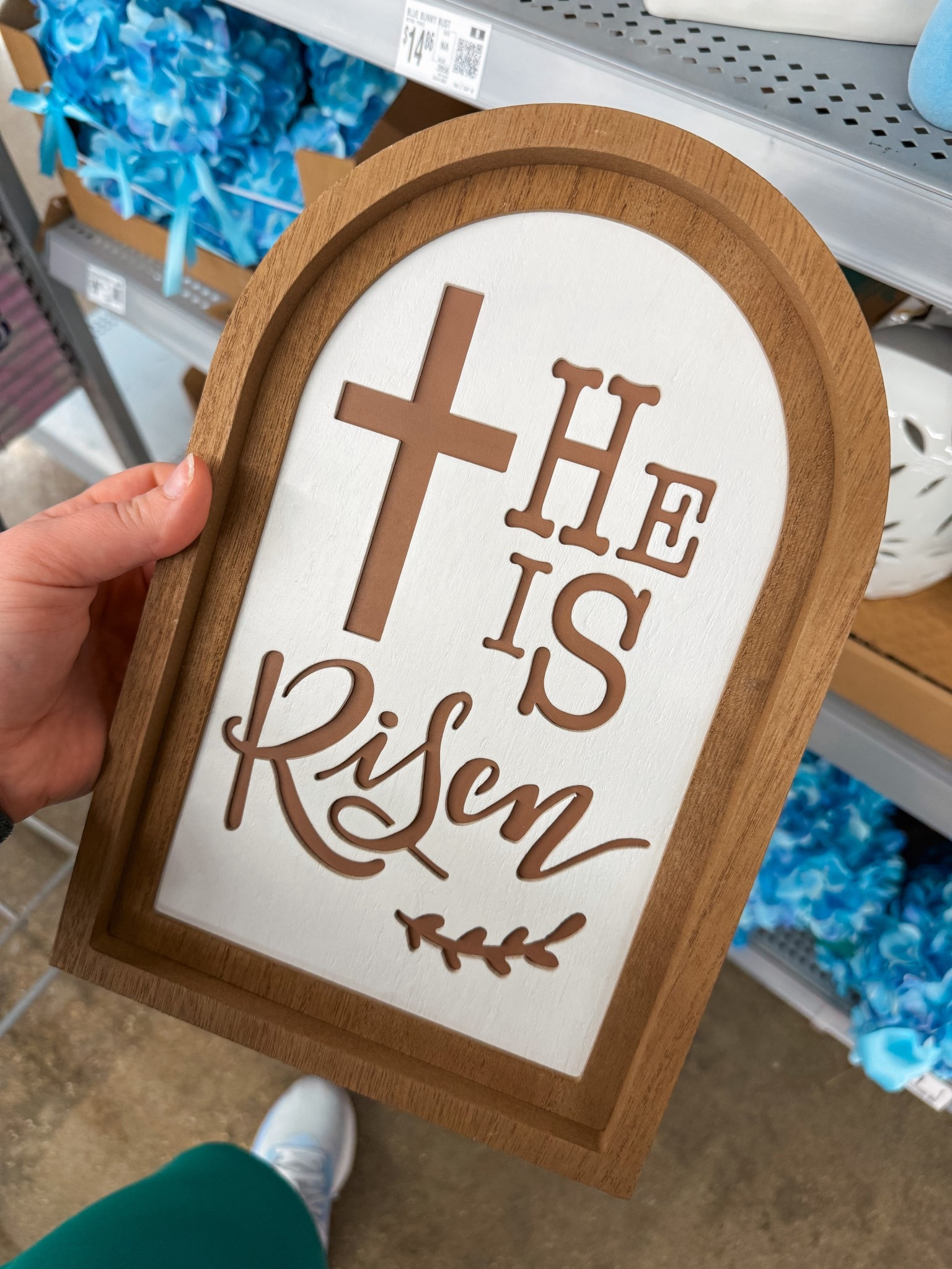 He is risen Easter table decor 

#LTKfindsunder50 #LTKhome #LTKSeasonal