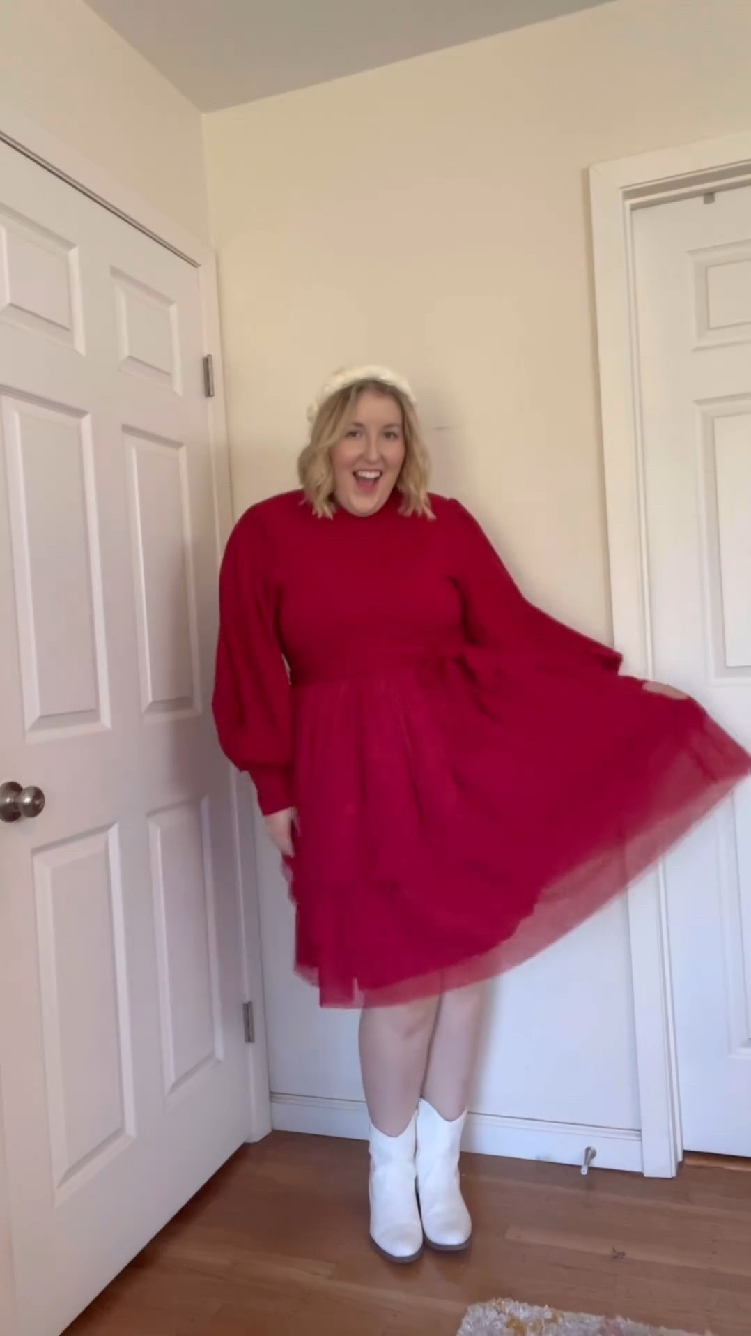 This IvyCityCo holiday dress is EVERYTHING❤️ Wearing size 1X and it’s available in up to 5X! 

#LTKHoliday #LTKstyletip #LTKplussize