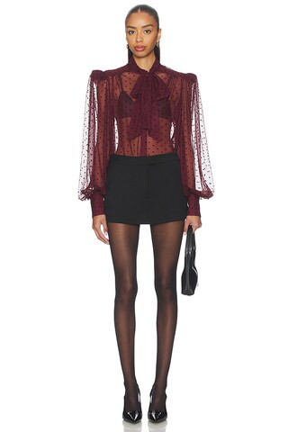 Barbera Blouse in Polka Dot | Revolve Clothing (Global)