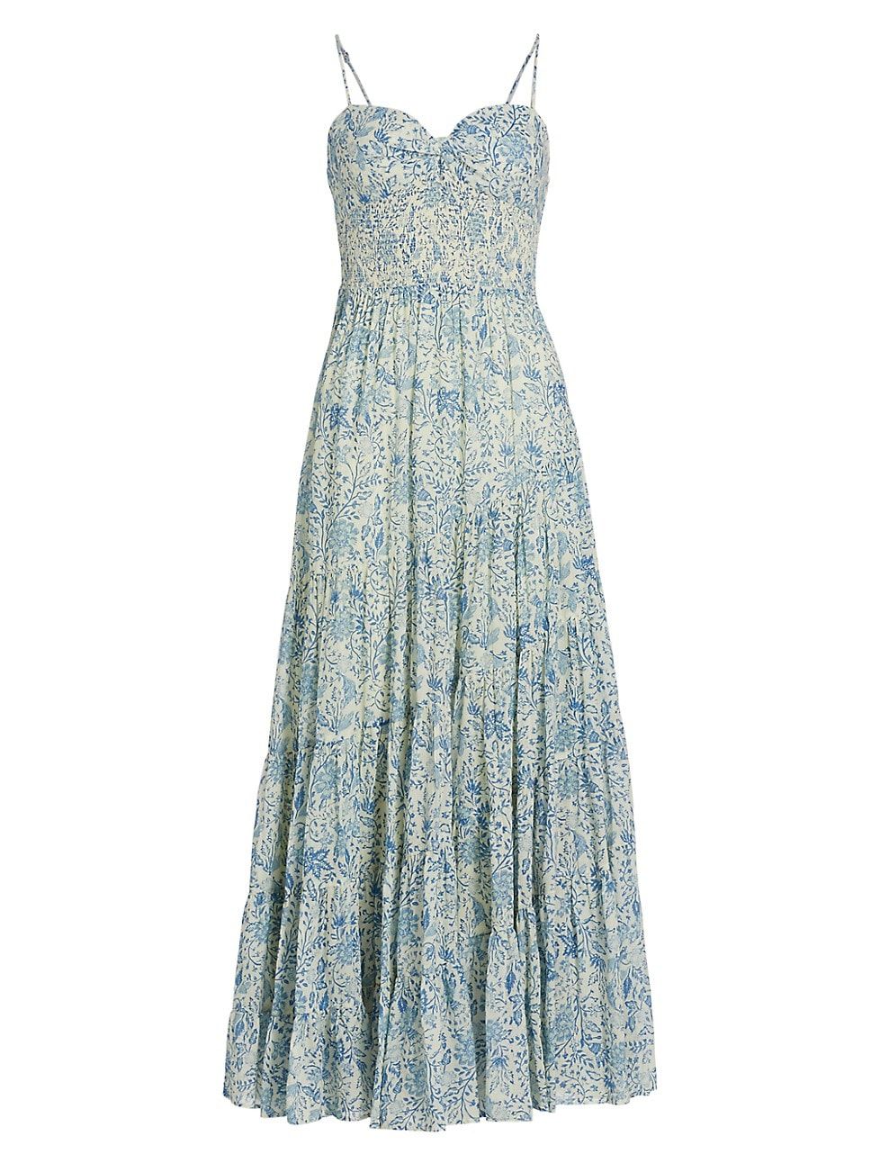 Sundrenched Floral Tiered Maxi Dress | Saks Fifth Avenue