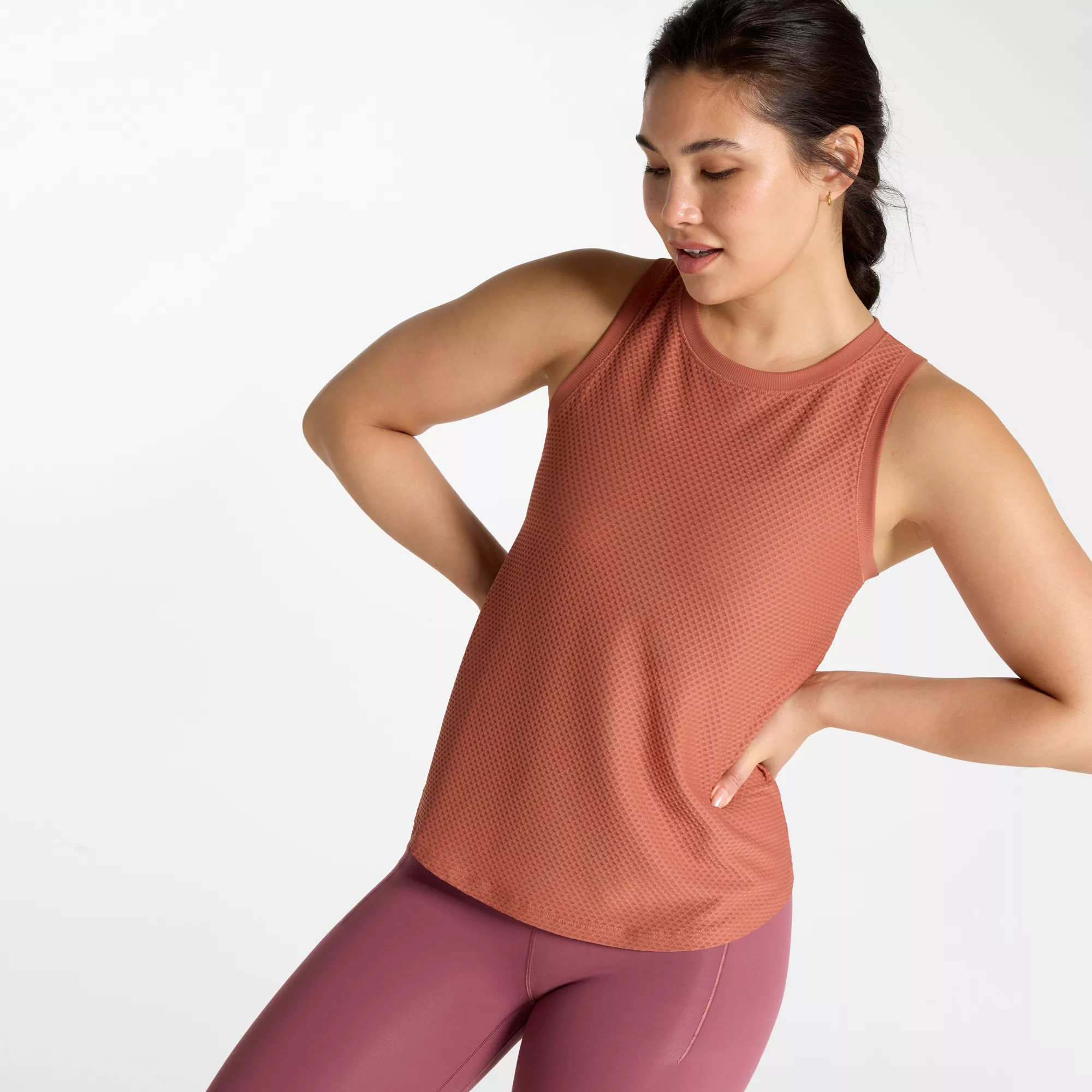 CALIA Women's Renew Arches Mesh Tank, 1X, Copper | Dick's Sporting Goods