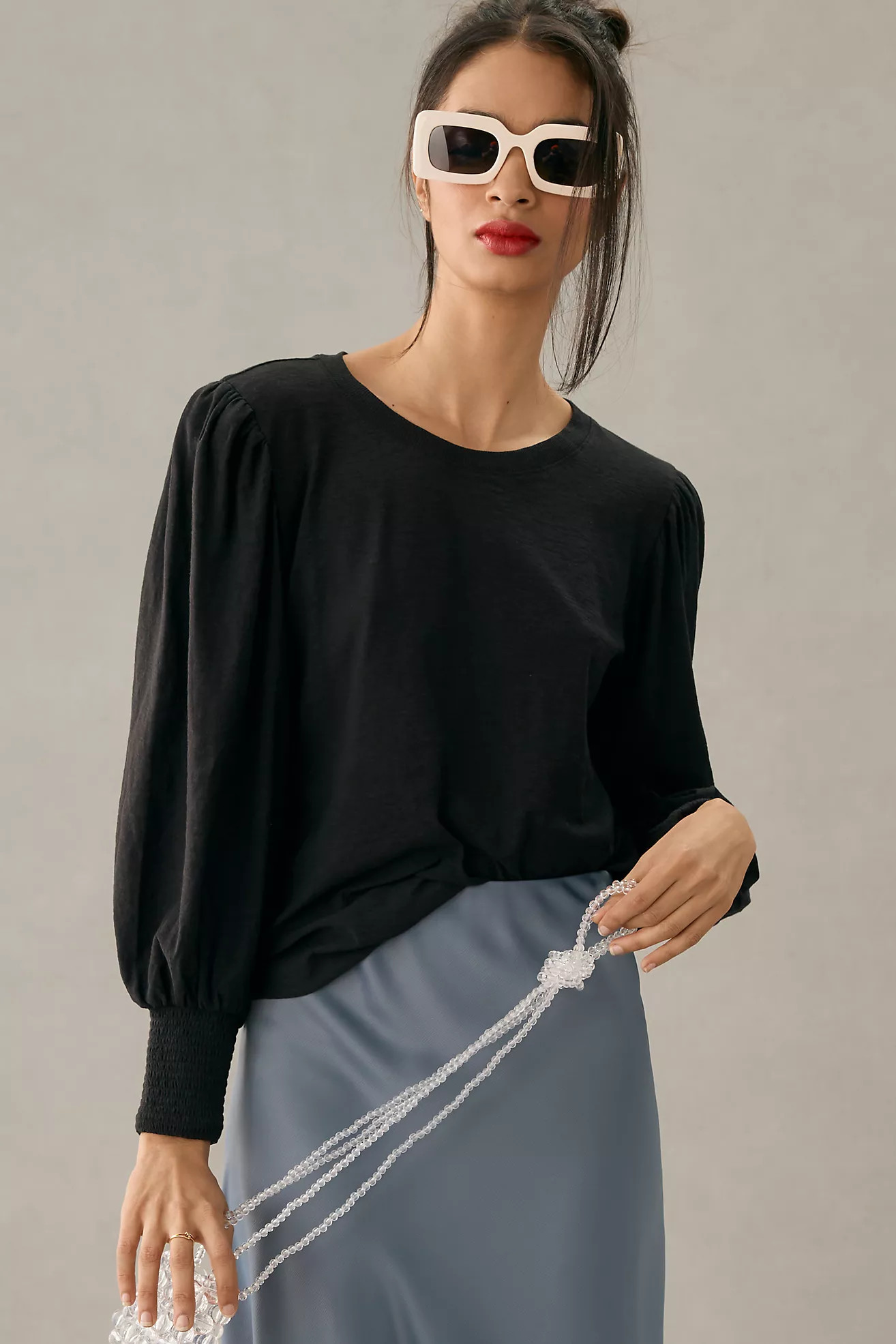 Nation LTD Loren Puff-Sleeve Tee | Anthropologie (US)
